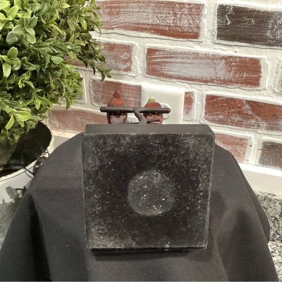 Metal Crafted Birds on a Perch - Beautiful Decor Piece - Bird Lovers Item - Picture 7 of 11